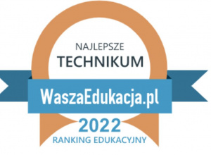 Logo ranking najlepsze technikum 2022